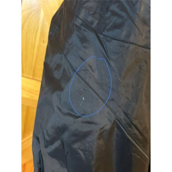 Teknic Motorcycle Rain Jacket Black Pockets Elastic Waist Size XL READ (8930) - Picture 10 of 10